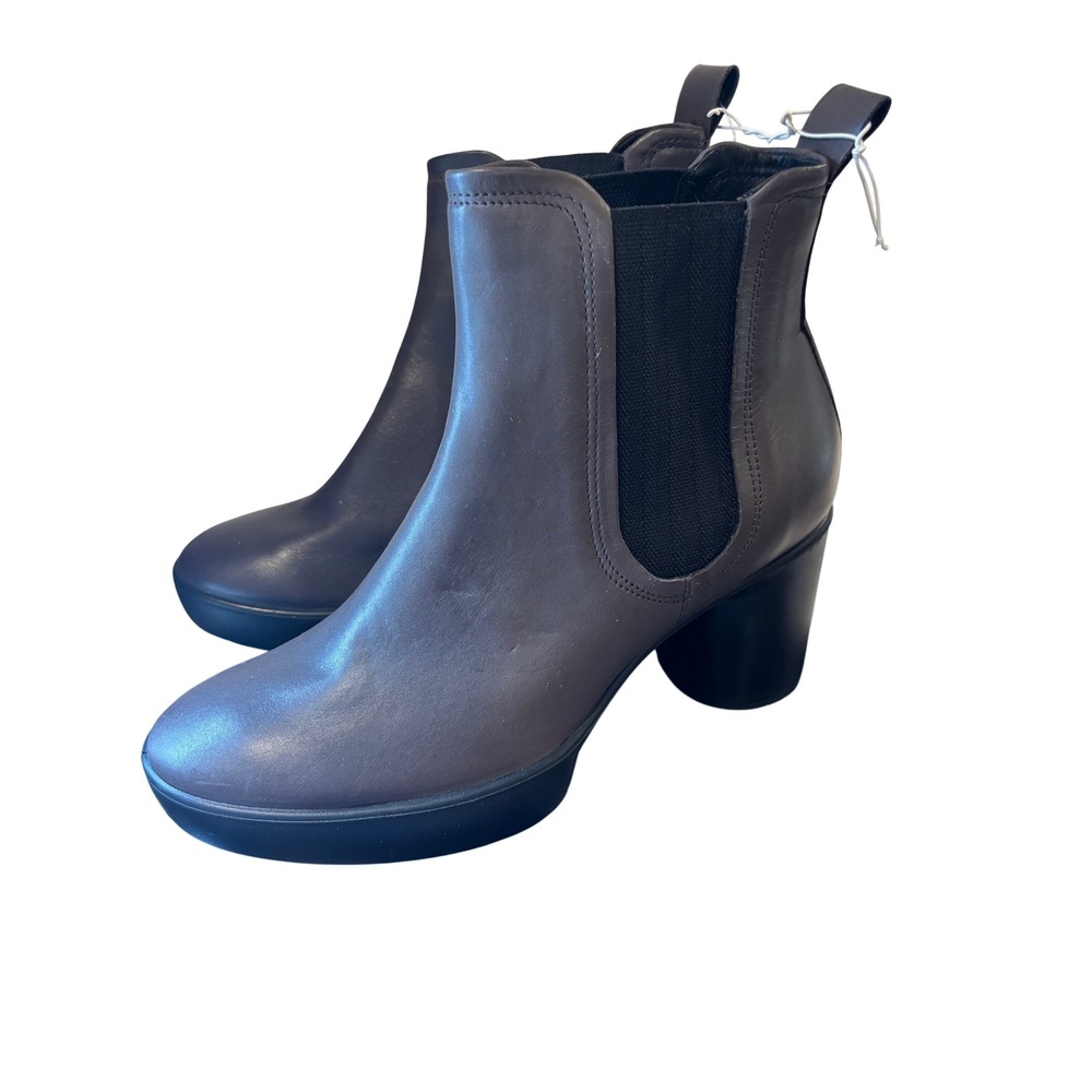 ECCO Women's Shape Sculpted Motion 55 Chelsea Boots Anthracite Grey Unworn NWOB